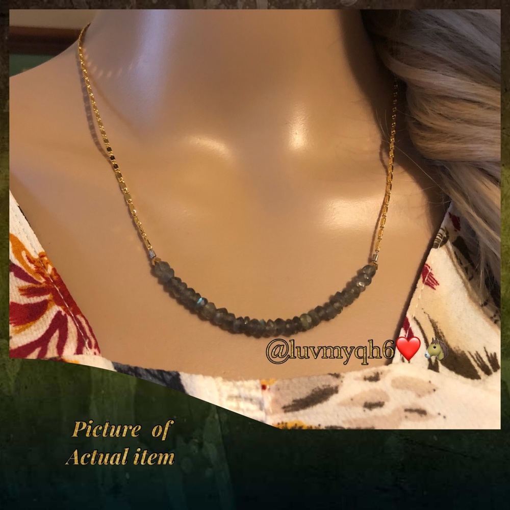 Necklace Semi Precious Stone